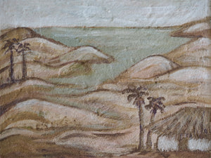 Shack in the Dunes original artwork