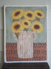 Sunflower Soirée Original artwork