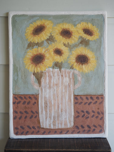 Sunflower Soirée Original artwork