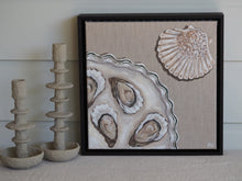 Oysters & Himalayan Salt original canvas artwork