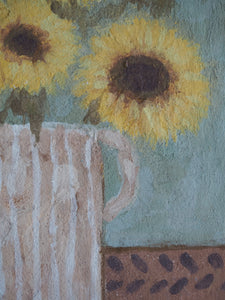 Sunflower Soirée Original artwork