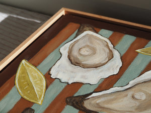 Bay Oysters original artwork on canvas