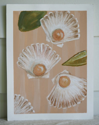 Scallops with Lime original artwork on paper